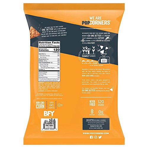PopCorners Spicy Queso Snack Gluten Free Snack (12 Pack, 7 oz Snack