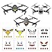 RCGEEK Stickers Set 3M Drone Decals Facial Expression Skins Compatible DJI Air 3 / Mavic 3 / Mini 3 Pro/Mini 2 / Mavic Air 2 2S/ Mavic 2 Pro/Zoom/Mavic Pro Platinum Avoiding Birds Clashing, 8 Styles