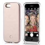 iPhone 6 Plus Case, LED Light Up Selfie Phone Case Luminous Back Cover for Apple iPhone 6S iPhone 6 5.5Inch