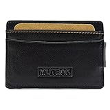 Money Clip Wallet Slim RFID/NFC Blocking Leather Front Pocket Wallet for Men