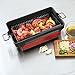 Brookstone Nonstick Grill Tumbler BBQ Grilling Basket
