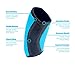 Knee Sleeve For Squats Powerlifting Knee Wraps 5mm For Squats Best Knee Compression Sleeve Support Running Ideals Squat Knee Support & Compression Brace For Both Women & Men Turquoise S [ 1 Sleeve ]