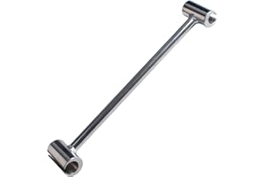 Ferixan Door Hinge Adjustment Tool - Hinge Gap Adjusting Wrench: Adjustable Steel Repair Spanner Door Hinge Φ14-18mm 71/128"-97/128" 0.5-0.7 inch Home Improvement Hand Tools - Silver