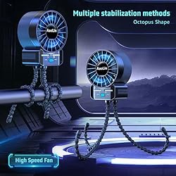 2 Pack multifunctional portable stroller fan 4