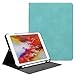 Fintie iPad 9.7 2018 Case with Built-in Apple Pencil Holder - [Slim Shield] Multi Angle Stand Viewing Protective Cover with Auto Wake/Sleep for Apple iPad 2018 9.7 (6th Gen), Turquoise