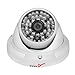 ANRAN HD 1200TVL 48 IR-LEDs High Resolution NTSC CCTV Camera Home Security Day/Night Waterproof Infrared IR Night Vision Outdoor/Indoor Wide Angel 3.6mm Lens Dome Surveillance Home Video System