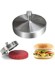 Stainless Steel Burger Press Hamburger Maker Non Stick Patty Mold Ideal for BBQ & Perfect Patties.Easy to Operate and Clean,Without Any Worries