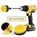 Drill Brush Attachment Set - Power Scrubber Brush Cleaning Kit - All Purpose Drill Brush with Extend Attachment for Bathroom Surfaces, Grout, Floor, Tub, Shower, Tile, Corners, Kitchen, Automotive