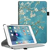 Fintie iPad Mini 4 Case - 360 Degree Rotating Stand Case with Smart Cover Auto Sleep/Wake Feature for Apple iPad Mini 4 (2015 Release), Blossom