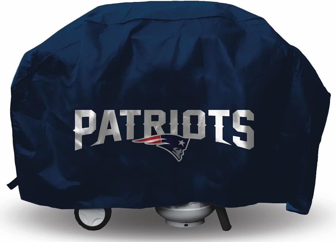 Amazon Com New England Patriots Nfl Grill Cover Economy Sporting Goods Sports Outdoors