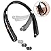 Neckband Bluetooth Headset, Pandawill [30 Hours Playtime] Wireless Bluetooth Headphones Compatible for XS/X/8/7 Plus Samsung Galaxy S8 Note 8 Other Bluetooth Enabled Devices (Black) (Black)