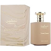 Paris Corner | Taskeen Caramel Cascade EDP - 3.4 Fl Oz | Sweet Elegance Perfume for Women and Men | Unisex Fragrance Featuring Caramel, Milk, Tonka Bean & Honey