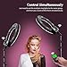 GEEKOTO Ring Light Kit 18
