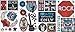 RoomMates Boys Rock-N-Roll Peel and Stick Wall Decals