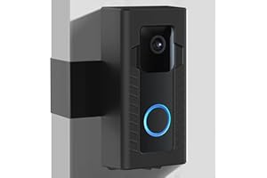 AOZTSUN All-New Blink Doorbell Mount, Anti-Theft Doorbell Door Mount for Blink Video Doorbell, Blink Home Security Doorbell Mount,No Drill, Not Block Doorbell Sensor (not fit for The Blink Newest Model)