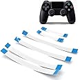 6er Set PS4 Controller Flexkabel - Ersatz Für 12/14/10 Pin Ladeplatine & Touchpad
