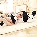 YINUOWEI Cute Plush Stuffed Animal Pillow Soft Huggable Bulldog Doll Cushion Toys Gift for Baby Toddler, 50CM/19.5''