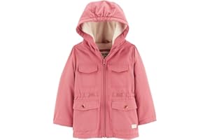 OshKosh B'Gosh Toddler/Littile Girls' Midweight Fleece Transitional Jacket