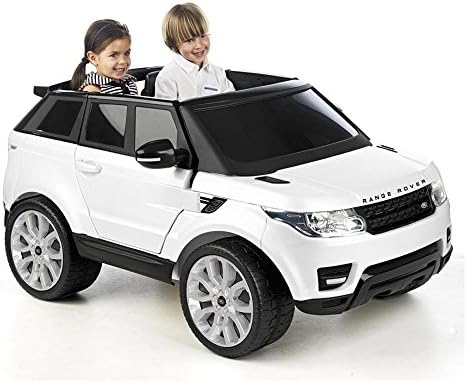 Amazon Co Jp 子供 キッズ ベビー おもちゃ トイ 電動乗用レンジローバー スポーツ ホワイト 12v 14ｙ 車 バイク