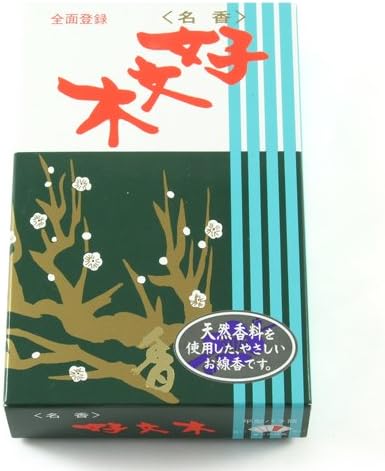 Amazon Com Baieido Kobunboku Plum Blossom Regular Japanese Floral Incense Sticks Big Box Of 250 Sticks 30 Mins Per Stick Home Kitchen