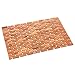 Hankey C01 Luxury Roll-Up Bamboo Bath Shower Spa Sauna Mat (27.6 x 19.7 x 0.2 inches) Large