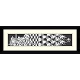 Framed Wall Art Print Metamorphosis l by M. C. Escher 40.38 x 14.38