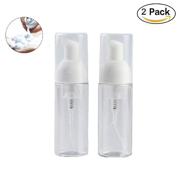 Leere Reiseflasche Mit Pumpspender Oder Bürstenkopf – 100 Ml, Für Mousse, Gel & Flüssigkeiten, Friseurzubehör
