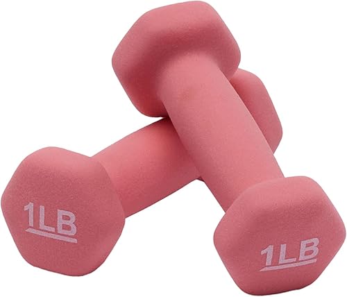 Amazon Basics Neoprene Dumbbell Hand Weights
