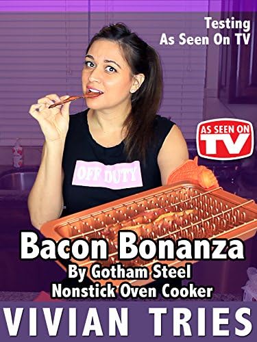 Review: Bacon Bonanza By Gotham Steel Nonstick Oven Cooker - Testing As Seen on TV
