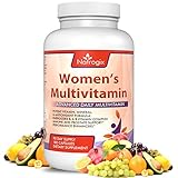 Natrogix Womens Daily Multivitamin Supplements-180 Capsules Advanced Daily Multivitamin & Mineral Promote Digestive/ Immune System, Best Antioxidant Enhance Beauty Performance, Heart & Sexual Health