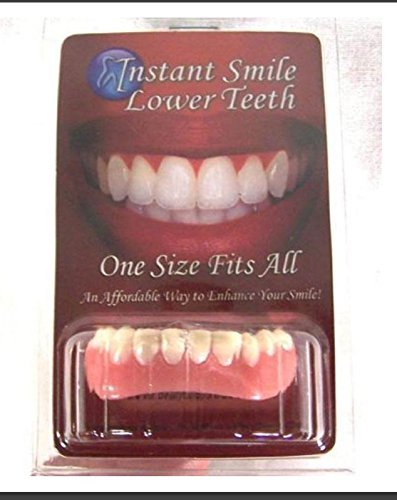 Billy Bob Secure Smile Novelty Temporary Cosmetic Teeth Makeover- For Lower Teeth