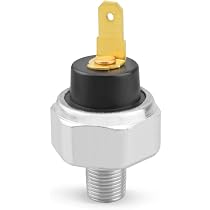 LANDSIN 187-6265 Oil Pressure Switch, Relay, Silver, Automatic