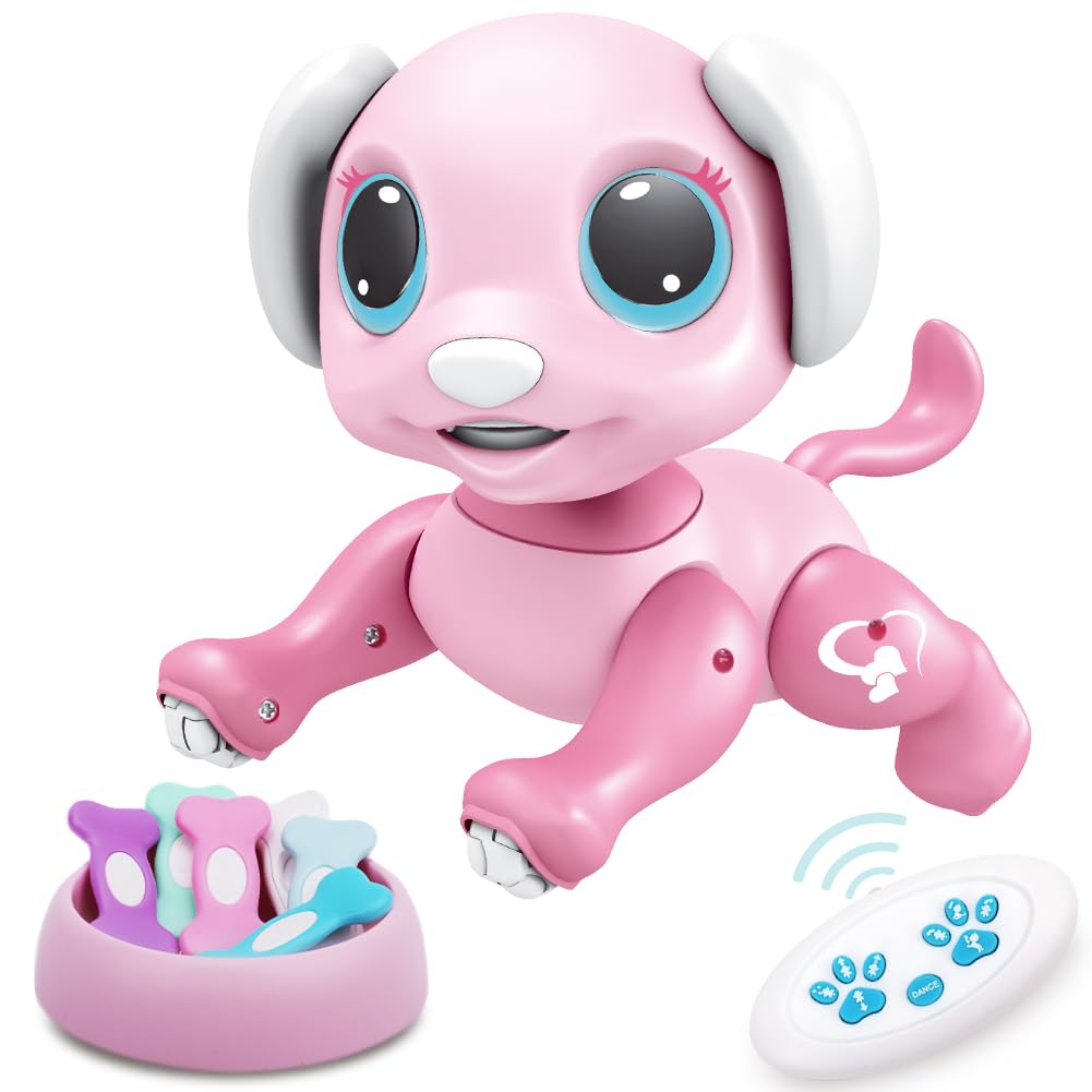 Photo 1 of ***MISSING PARTS***
BIRANCO. Remote Control Dog Gesture Sensing - Smart Puppy Pink Toy Robot Pet Walks Barks Interactive with Toddler, STEM Play, Best Christmas Holiday Birthday Gifts for 3 4 5 6 7 8 Years Old Girl