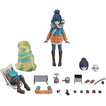 Amazon.com: Max Factory Laid-Back Camp: Rin Shima Figma DX Edition ...
