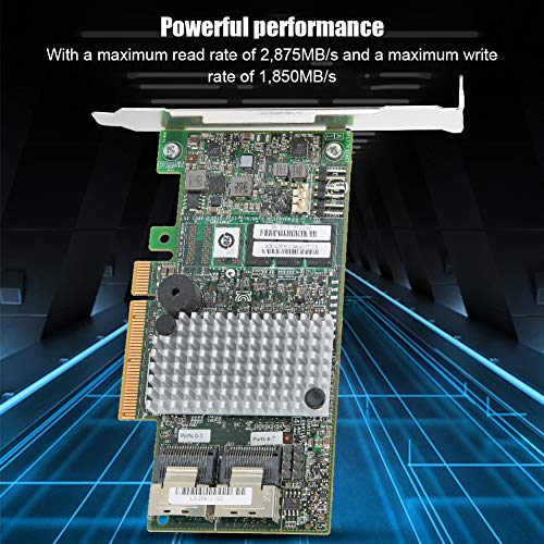fo sa 512MB DDRIII 1333MHz Disk Array Card, SAS2208 Dual-core Master Chip 8 SATA+SAS Port 6Gb / s Cache Controller Card Support OCE/RLM