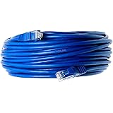 Cat5e 100FT Networking RJ45 Ethernet Patch Cable Xbox PC Modem PS4 Router - 100 Feet Blue