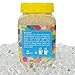 Magic Beadz - Clear Gel Water Beads - Transparent Jelly Pearls - Vase Filler - Wedding Centerpiece - Candles - Flower Arrangements - Over 30,000 Beads - 11oz Jar Makes Over Ten Gallons (11oz, Clear)