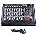 AW 8 Channel Professional Powered Mixer with USB Slot Power Mixing