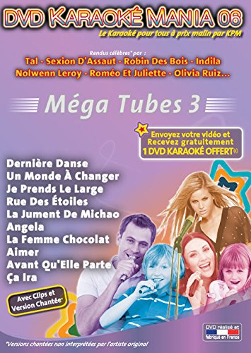 DVD Karaoké Mania Vol.06 \#Mega Tubes 3\#