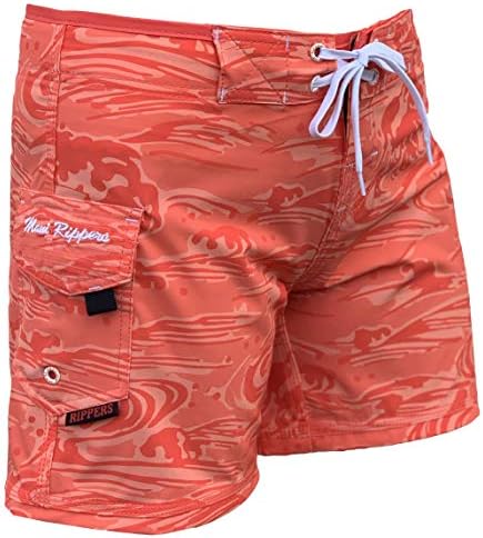Maui Rippers Women’s 4-Way Stretch 5” Swim Shorts Boardshorts