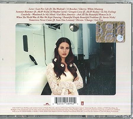 Amazon Lust For Life Del Rey Lana 輸入盤 ミュージック