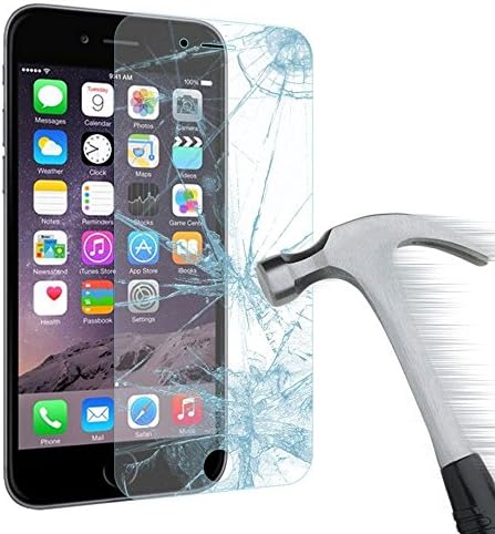 Vergiano iPhone 6, iPhone 6S, iPhone 7 Premium Tempered Glass Screen Protector, 4.7in HD Waterproof Ballistic Glass .2mm - Maximize Protection 99.99% Anti-Glare Clarity 3D Touchscreen 9H Hardness
