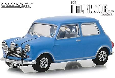 Amazon 1967 オースティン ミニクーパーs 1275 Mki イタリアンジョブ 1969 グリーンライト 1 43スケール ダイカストモデル おもちゃ 車 ミニカー ダイキャストカー おもちゃ