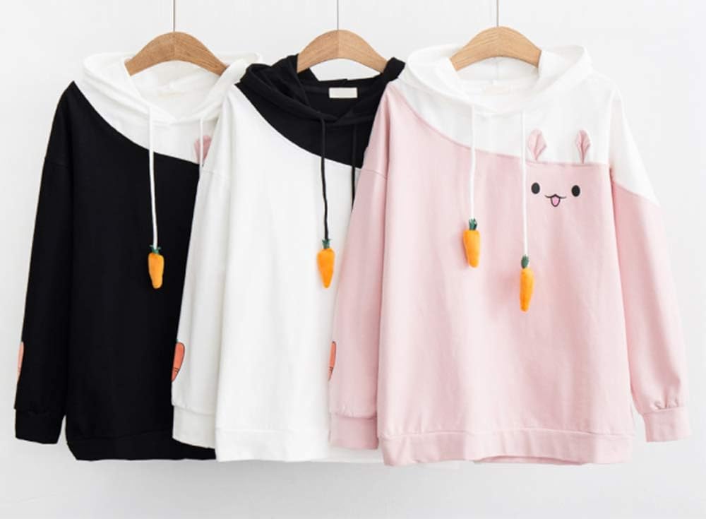 Tomin Womens Casual Animal Cute Emo Dinosaur Hoodies Pullovers Teen Girls Splice Sweatshirt Outwear Crop Tops Petite Nurselinehealthcare Women