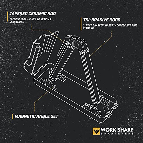 Work Sharp - WSBCHAGS Benchtop Angle Set Knife Sharpener - Ken Onion