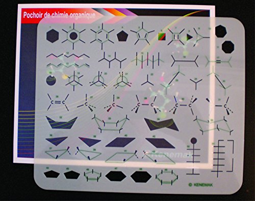 Organic Chemistry Stencil Drawing Template 627843415060 | eBay