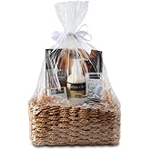 Cuccio Naturale Milk & Honey 5 Piece Gift Basket Set – Spa Collection with Body Butter, Lyte Lotion, Dry Body Oil, Spa Mist & Cuticle Oil – Nourishing Self-Care Gift for Women