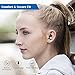 Wireless Earbuds, TWS Touch Control Mini Bluetooth Headphones Noise Canceling Stereo Sweat-Proof Sports Earphones in-Ear Headsets Earbuds with MIC & Charging Box for iPhone iPad Android