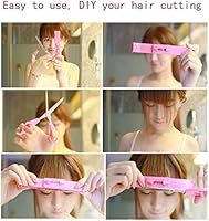 Xbes Magic Hair Fringe Hair Bangs Cutting Kit Tools Diy Trendy
