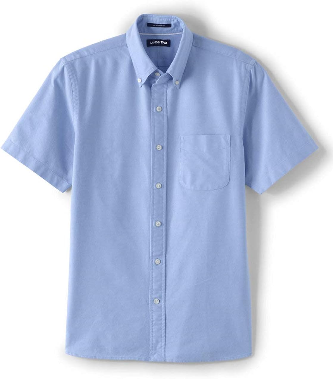 Lands' End Men's Traditional Fit Short Sleeve ComfortFirst Sail Rigger